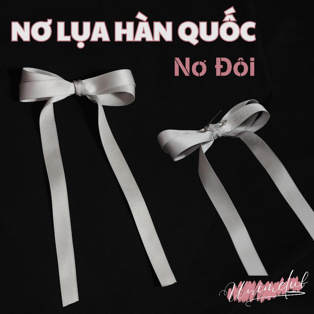 [Nơ Lụa Cao Cấp] Nơ Lụa Hàn Quốc Cao Cấp 100% Làm Thủ Công Form Chuẩn Cao Cấp - NLHQ