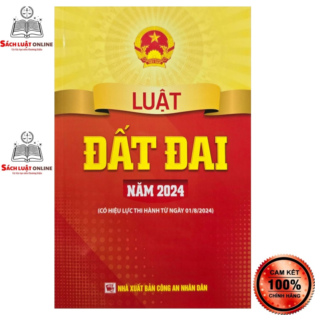 Ảnh Sách - Luật đất đai (NXB Công an nhân dân) 1
