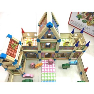 Đồ chơi lắp ráp ,Bộ đồ chơi lắp ghép nhà gỗ 3D giúp bé thông minh sáng tạo phát triển trí não ( Mô hình nhà gỗ 3d )