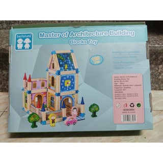 Đồ chơi lắp ráp ,Bộ đồ chơi lắp ghép nhà gỗ 3D giúp bé thông minh sáng tạo phát triển trí não ( Mô hình nhà gỗ 3d )