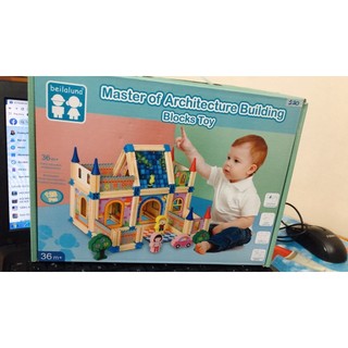 Đồ chơi lắp ráp ,Bộ đồ chơi lắp ghép nhà gỗ 3D giúp bé thông minh sáng tạo phát triển trí não ( Mô hình nhà gỗ 3d )