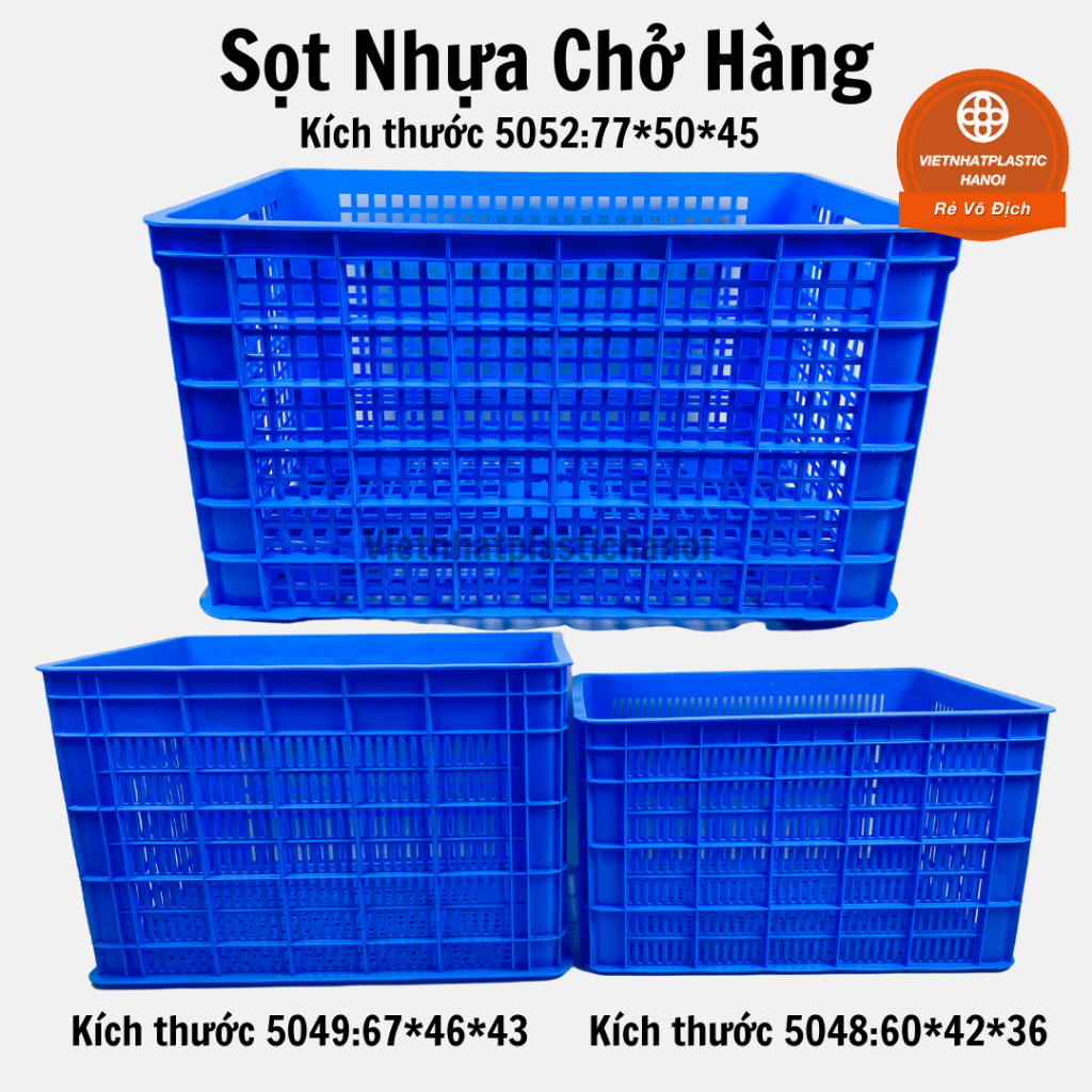 ( mới nhất) Sọt nhựa chở hàng cho Shipper ,sọt để rau củ ,hoa quả ...