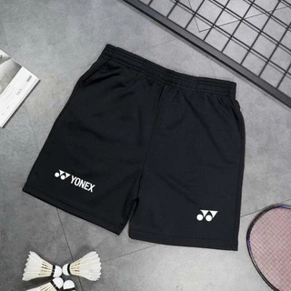 Quần Đùi Thể Thao Co Giãn, Quần Đùi Cầu Lông Yonex logo in 2 bên quần cực đẹp