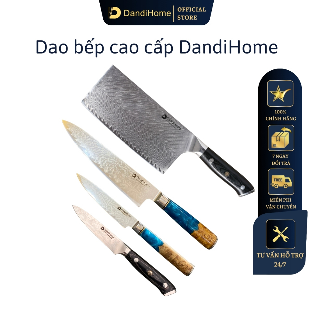 Ảnh Dao nhà bếp thái đa năng DandiHome cao cấp (SẢN PHẨM LẺ) 1