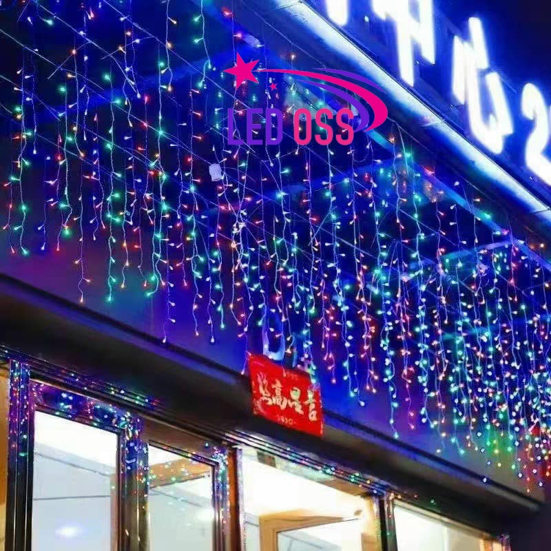 Đèn trang trí/ Đèn nháy mành thả rủ 6m 8m 12m 16m bóng Led đẹp bền ...