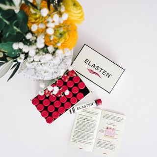 1 Hộp Collagen Elasten Giúp Da Căng Mịn, Chống Lão Hóa, Hỗ Trợ Cho Tóc Chắc Khỏe 30 ốngx25ml