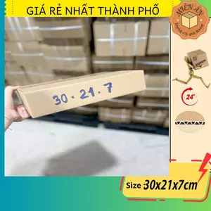 Combo 20 thùng G55 30x21x7 giấy carton gói hàng Everest