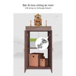 Tủ đứng đa năng làm bàn thờ, tủ trang trí phòng khách hiện đại đơn giản gỗ MDF chống ẩm không mối mọt TD-2 — ảnh 7