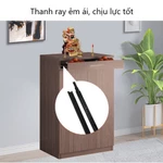 Tủ đứng đa năng làm bàn thờ, tủ trang trí phòng khách hiện đại đơn giản gỗ MDF chống ẩm không mối mọt TD-2 — ảnh 8