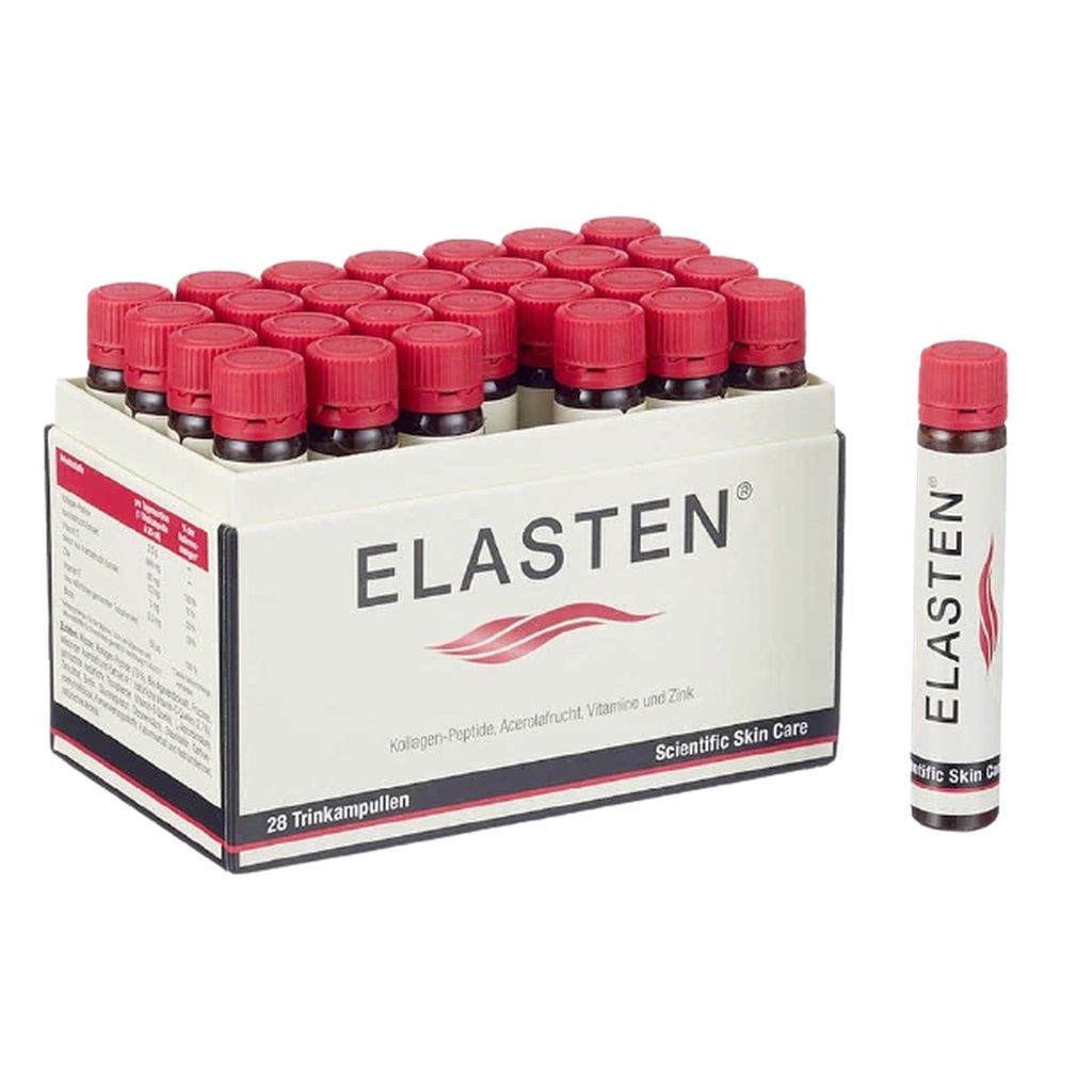 Ảnh 2 Hộp Collagen Elasten Giúp Da Căng Mịn, Chống Lão Hóa, Hỗ Trợ Cho Tóc Chắc Khỏe 2x28 ống 25ml 3