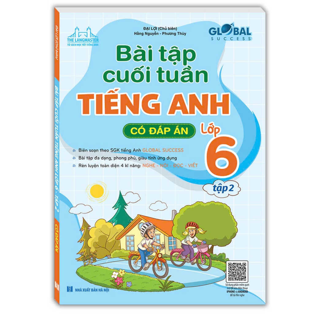 Ảnh Sách - Combo 2c Global success Bài tập cuối tuần tiếng Anh lớp 6 (2 tập) 1