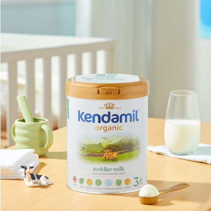 Ảnh Sữa Công Thức Hữu Cơ Kendamil Organic chứa HMOs Số 3 (800g) - Sữa Bột Nguyên Kem Tối ưu Hấp thụ 4