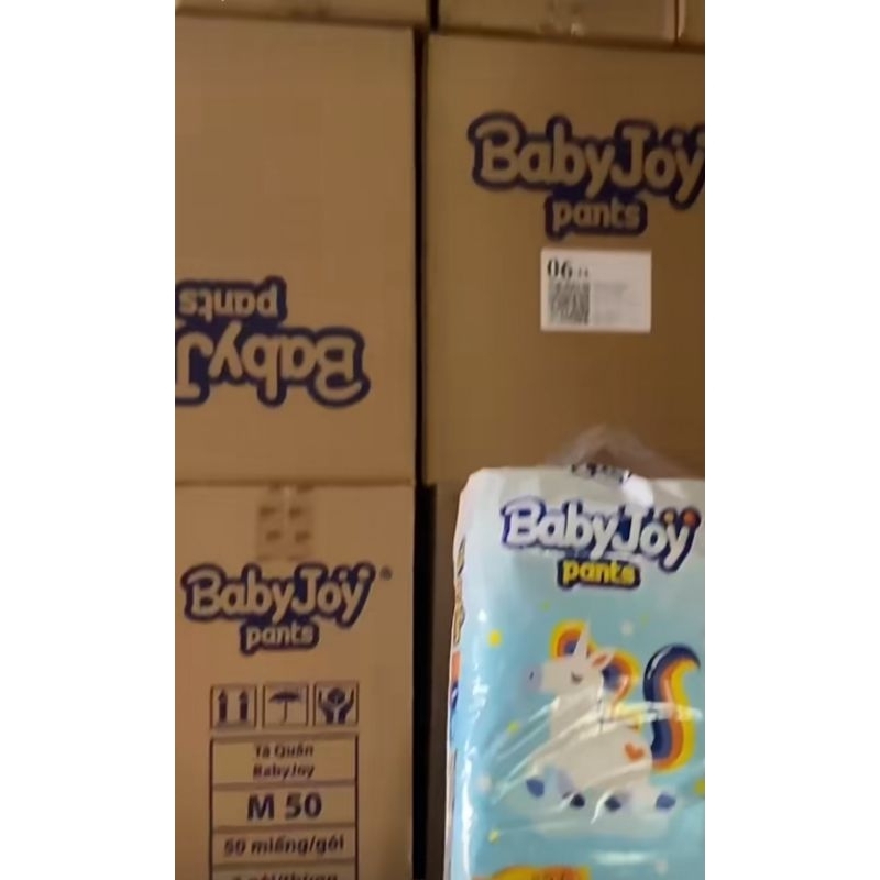[Chính hãng] Tã quần Baby Joy Unicharm M50, L50, XL50, XXL50 miếng