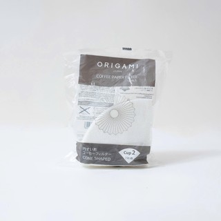 [ORIGAMI JAPAN] Giấy lọc cà phê 100 tờ V60 ORIGAMI màu trắng