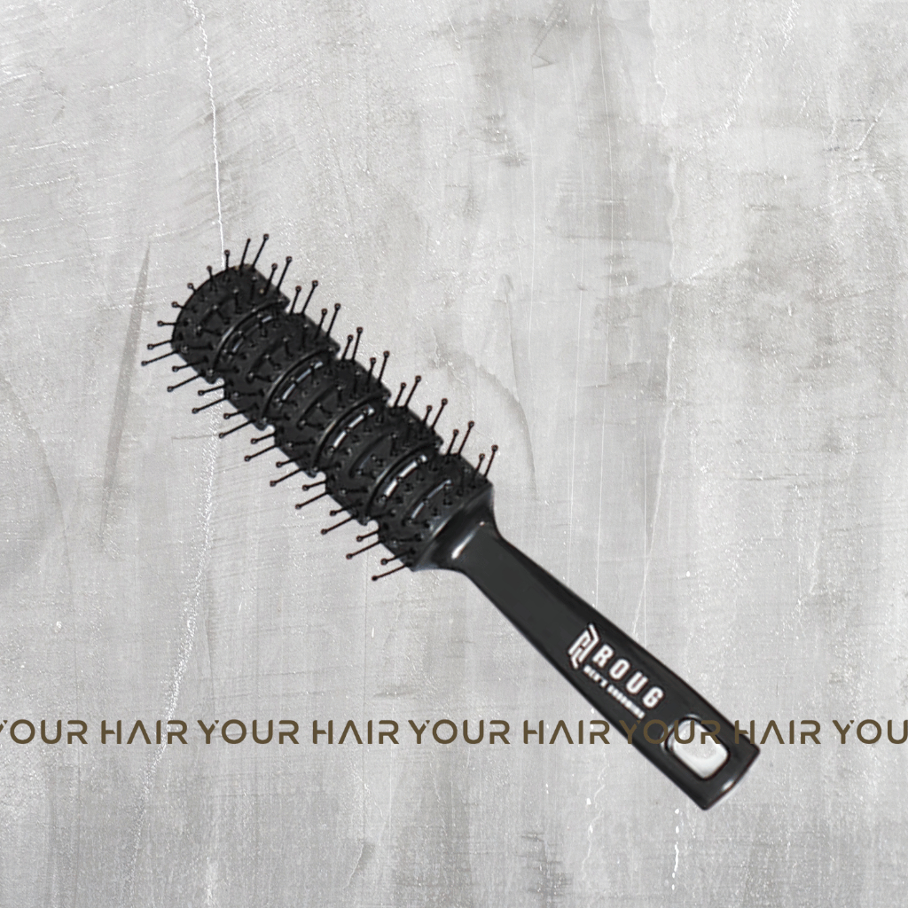 Bộ Lược Cao Cấp Roug Men's Grooming | Lược Xương Cá - Lược Bán Nguyệt - Lược Răng Khít - Lược Chải Tóc - Lược Gội Đầu