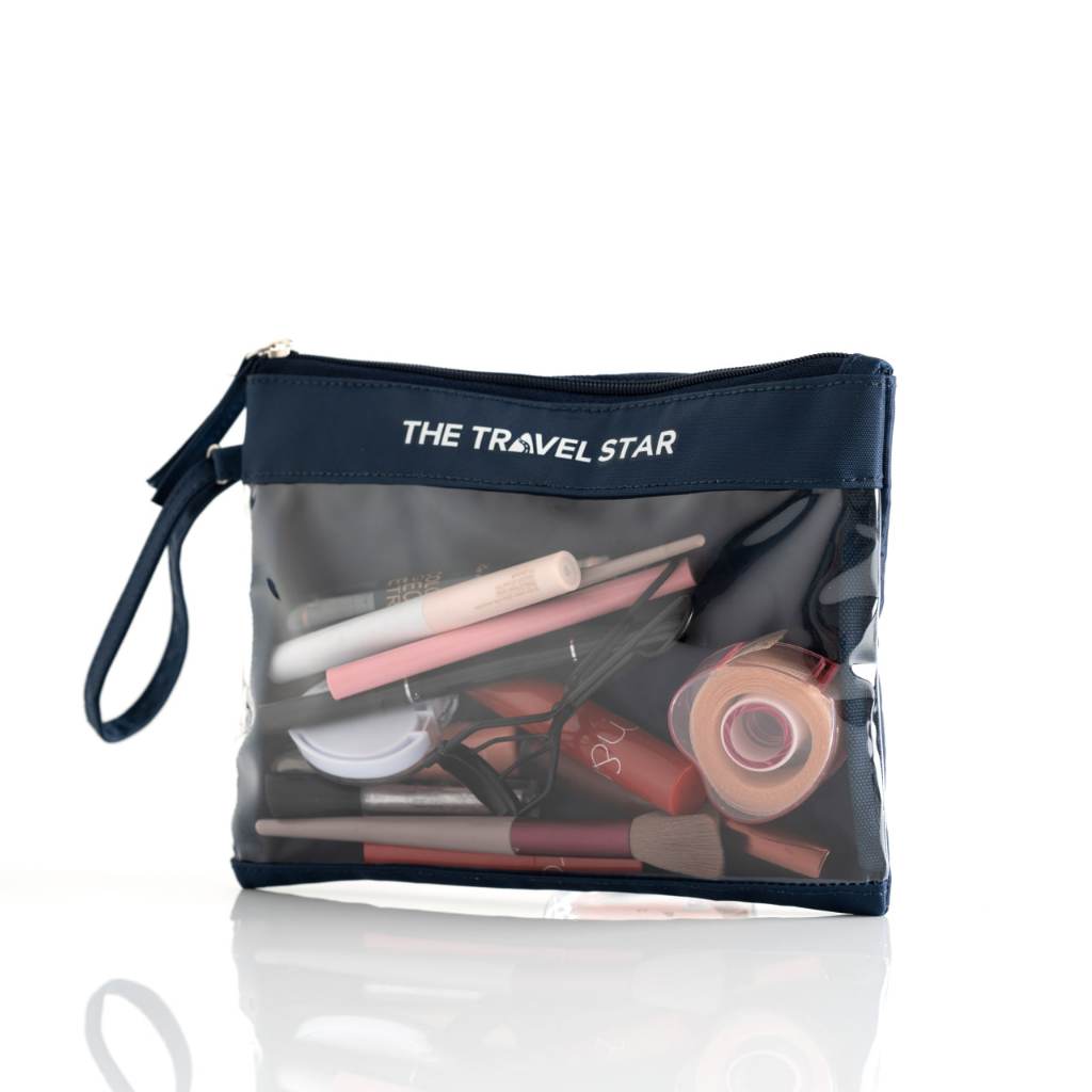 Ảnh Túi đựng mỹ phẩm MIAvn The Travel Star Accessory Bag S Navy du lịch tiện lợi 3