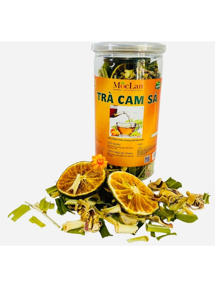 Ảnh Trà cam sả Mộc Lan - 100g 4
