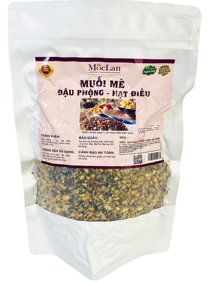 Ảnh Muối mè đậu phộng - hạt điều Mộc Lan - 250g, 500g 3