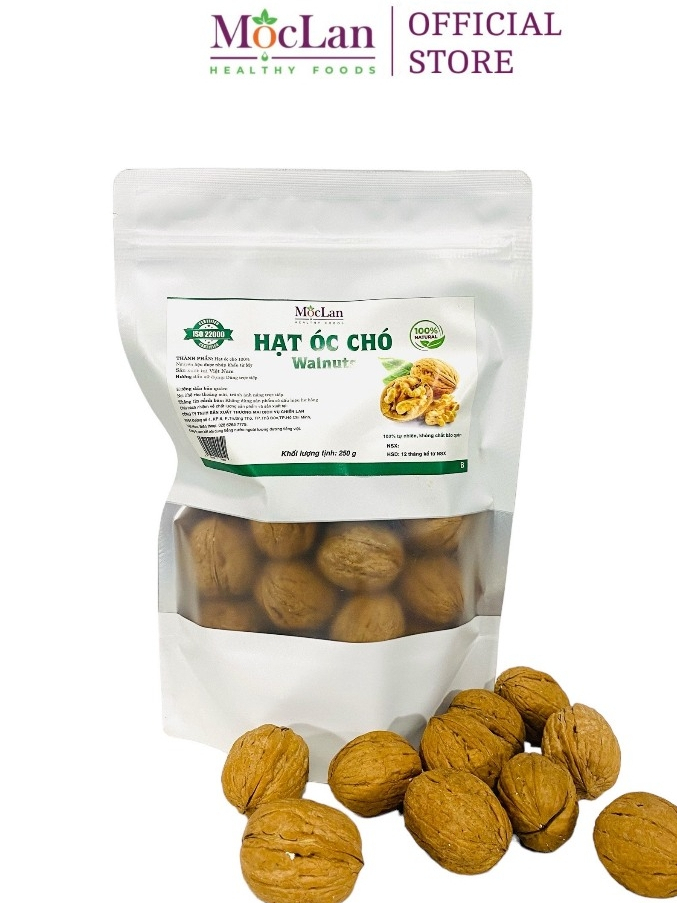 Ảnh Hạt óc chó vàng nguyên vỏ Mộc Lan nhập khẩu Mỹ, chất lượng cao tốt cho sức khoẻ- 250g, 500g 1