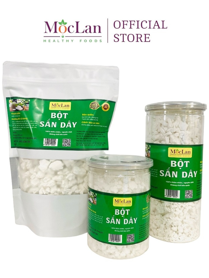 Ảnh Bột sắn dây nguyên chất Mộc Lan 250g - 500g 2