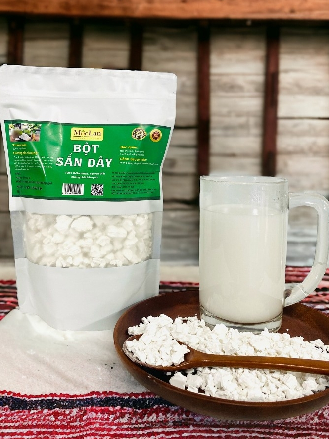 Ảnh Bột sắn dây nguyên chất Mộc Lan 250g - 500g 1