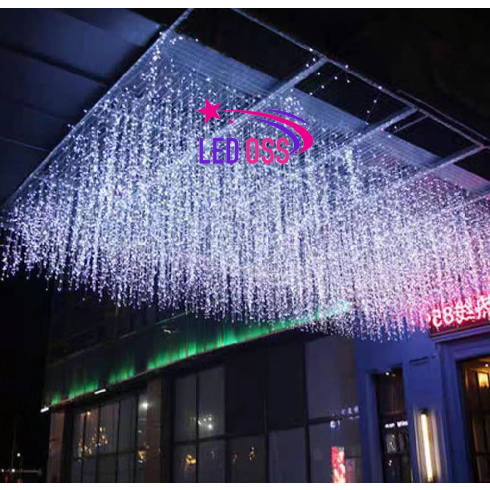 Đèn thả rèm mành 6m 8m 12m 16m mét LED Trang Trí Ngoài Trời Trang Trí ...