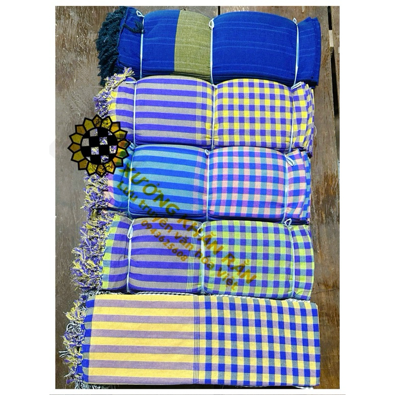 Khăn rằn Nam Bộ may áo bà ba | Shopee Việt Nam