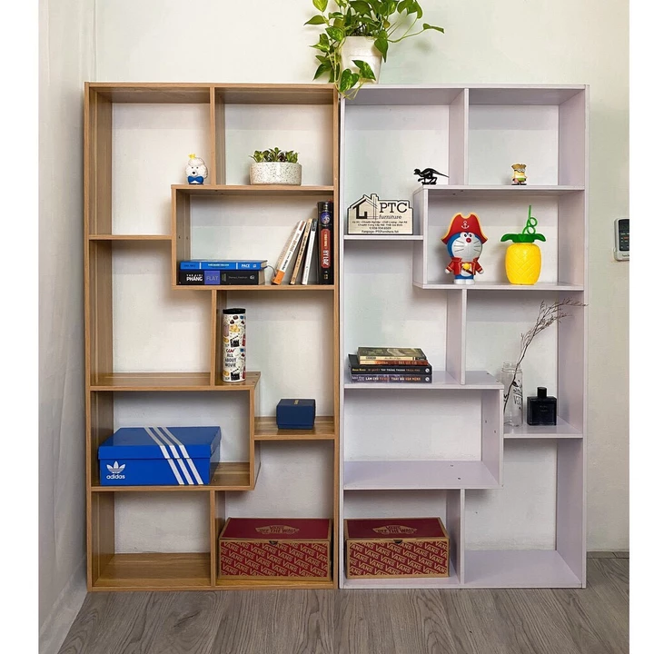 [ DEAL HOT ] Kệ Sách Để Sàn Nhiều Ngăn - Giá Kệ Hình Chữ U