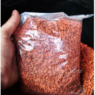 Sạn gốm Ceramic đỏ 1-5kg chuyên nền cá lóc cảnh tăng màu cá 100% cremic không pha tạp