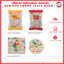 Túi 1kg Kẹo dẻo hoa quả 7 vị , Kẹo Kim cương Thái Foods
