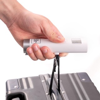 Cân điện tử The Travel Star C00-348 Digital Luggage Scale S White Cân Hành Lý Du Lịch Cầm Tay Nhỏ Gọn