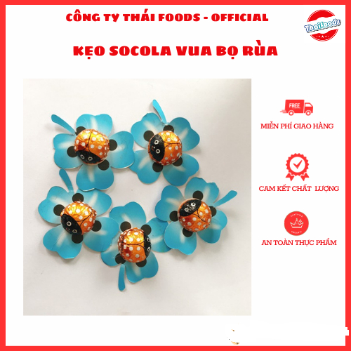 Kẹo Socola Vua bọ rùa túi 300gr thùng 20 túi, Thái Foods (1 túi)