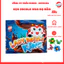 Kẹo socola Vua bọ rùa túi 1kg, thùng 10 túi Thái Foods (1 túi)
