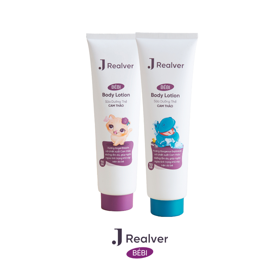 Combo 2 sữa dưỡng thể cam thảo 150g - Hương Angel Breath & Gorgeous Explosion, siêu tiết kiệm
