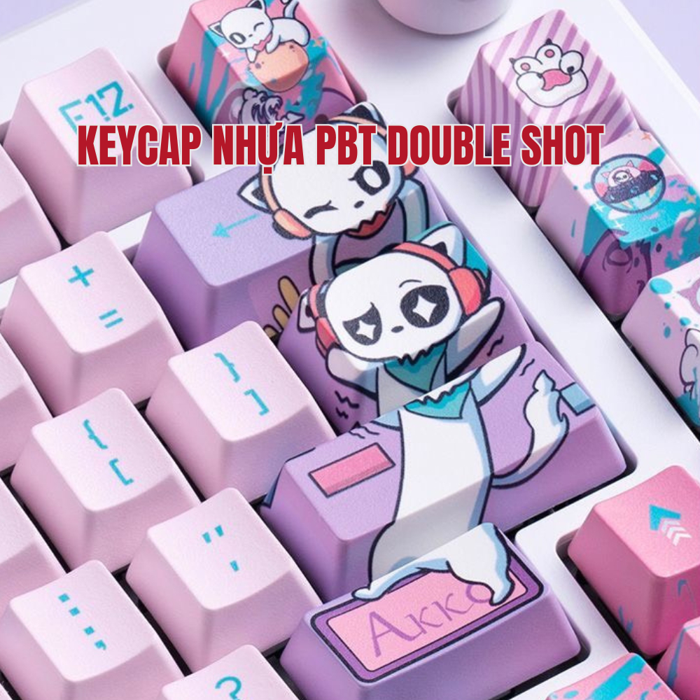 [Hàng Sẵn] Bàn phím cơ không dây Akko Mod007 | mod007 mạch xuôi, núm xoay, gasket mount, keycap PBT doubleshot | BigBuy360 - bigbuy360.vn