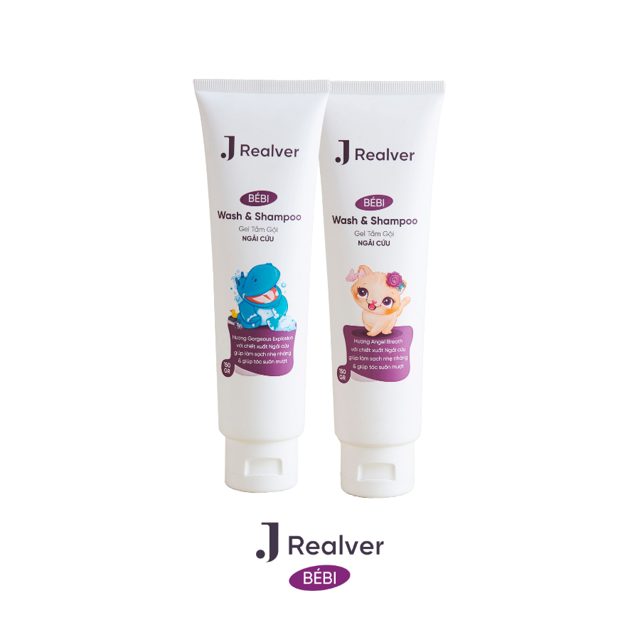 Combo 2 gel tắm gội cho bé 150g - Hương Angel Breath & Gorgeous Explosion, siêu tiết kiệm