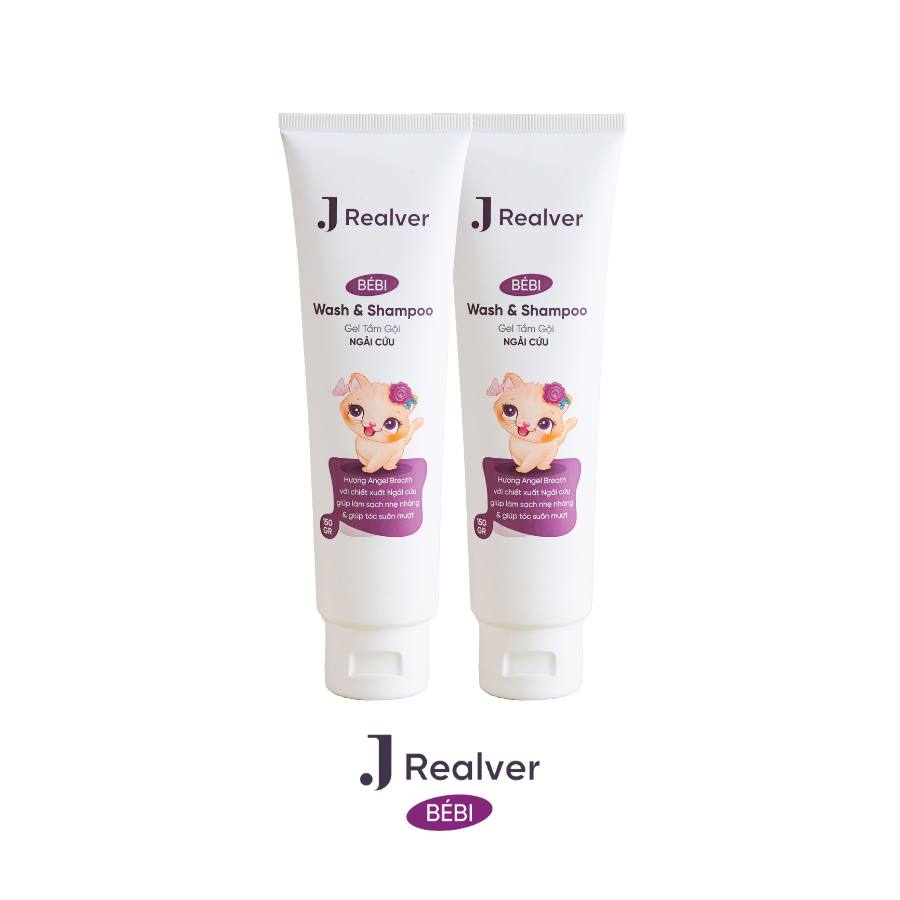 Combo 2 gel tắm gội cho bé 150g - Hương Angel Breath & Gorgeous Explosion, siêu tiết kiệm