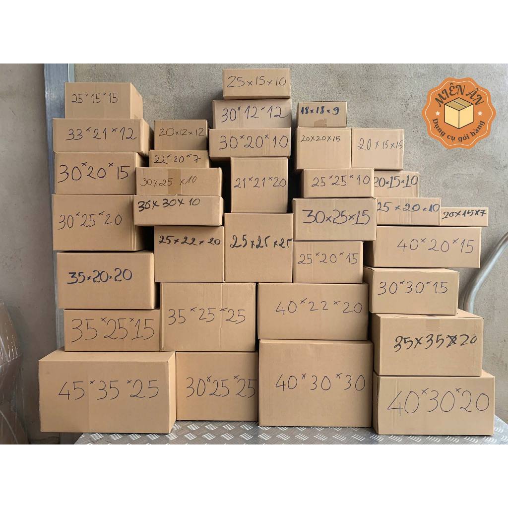 Thùng hộp carton size lớn, thùng giấy đóng hàng nhiều kích thước - số lượng 1 thùng