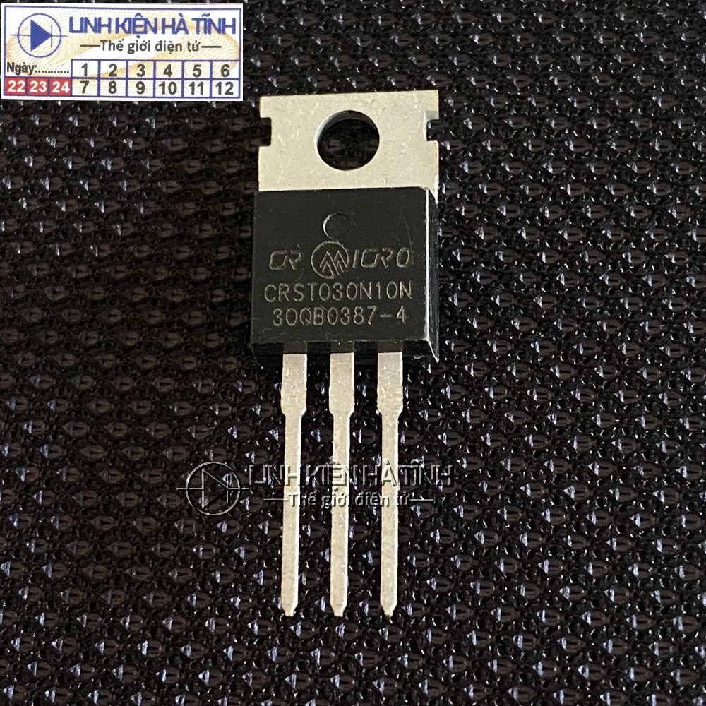 CRST030N10N 030N10N TO-220 MOSFET Kênh N 180A 100V mới