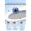 Set 10 Miếng Giấy Lót Bồn Cầu Dùng 1 Lần Tự Phân Hủy Chống Thấm Nước Dính Chắc Chắn Vô Trùng Sạch Sẽ