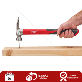 Búa Milwaukee 48-22-9316 19oz, búa đầu tròn vuốt lai mặt trơn