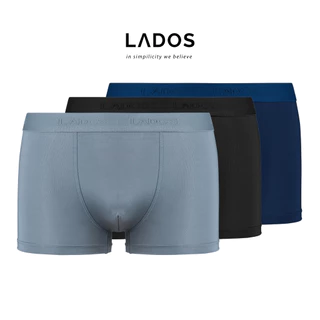 [COMBO 3 QUẦN] Quần lót nam boxer 4164 vải thun Lạnh siêu co giãn mềm mịn thoáng mát LADOS-27154
