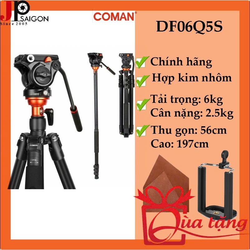 CHÂN QUAY COMAN DF-06Q5S + QUÀ TẶNG | Shopee Việt Nam