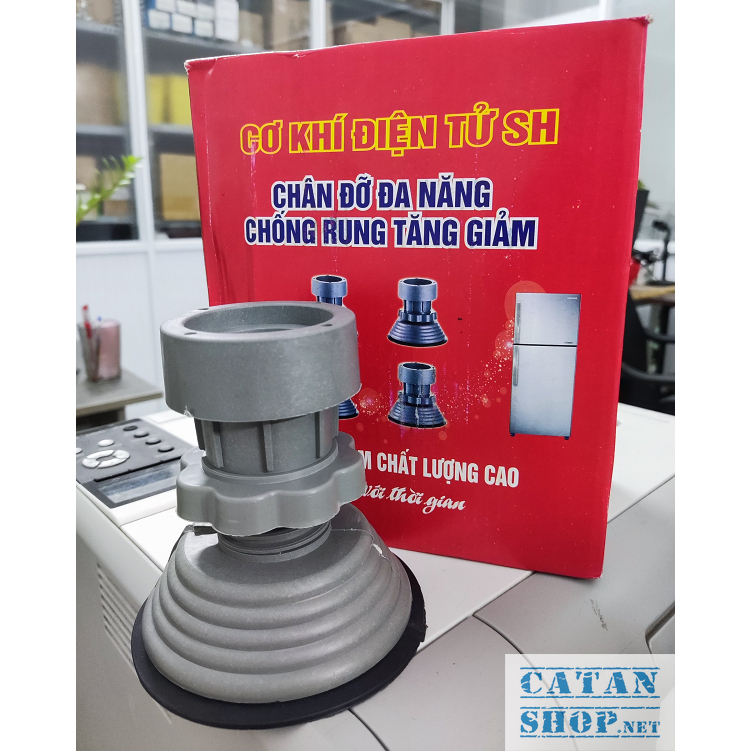 Chân Đỡ Chống Rung Máy Giặt, Có Thể Tăng Giảm Chiều Cao, Đế Cao Su Chống Trơn Trượt Chống Ồn amizin68