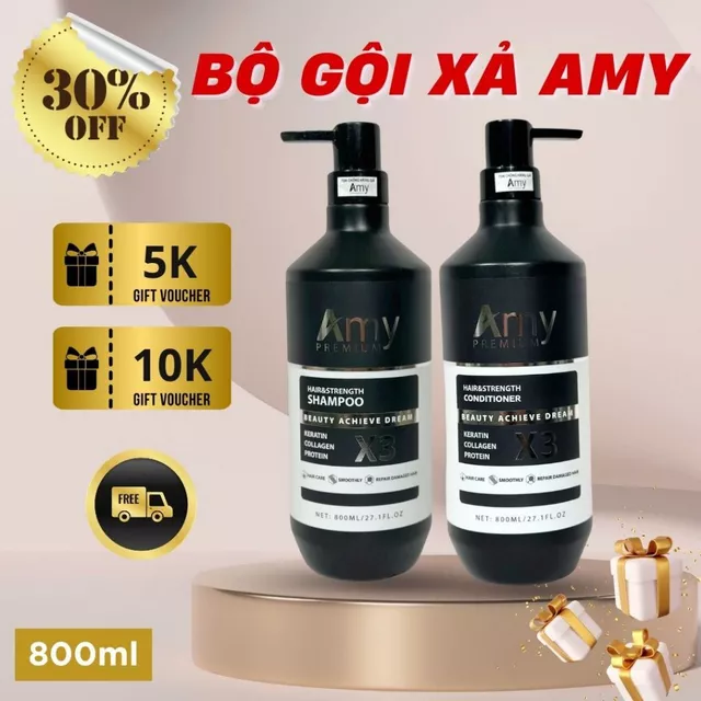 Dầu Gội Amy, Dầu Gội Hương Nước Hoa, Dầu Gội Cặp, Dầu Gội Giảm Rụng Tóc, Dầu Gội Trị Ngứa