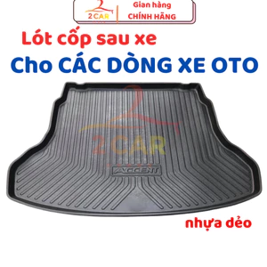 Lót cốp nhựa dẻo sau xe cho các dòng xe oto, xe hơi Không mùi, chống nước, chống bẩn, đàn hồi, vệ sinh cốp xe dễ dàng