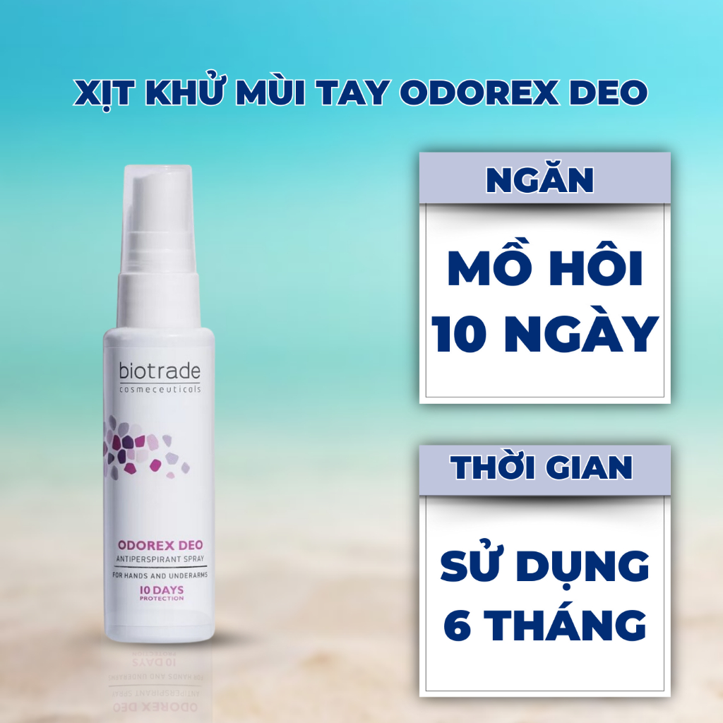Xịt Khử Mùi Biotrade Odoreax Deo Antiperspirant Spray cho mọi loại da ...