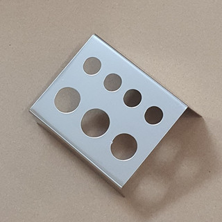 -Đế Inox304 Đế Kim Loại Đựng Hũ Mực Phun Xăm 7 Lỗ To Nhỏ Rất Tiện Dụng, Sạch Đẹp