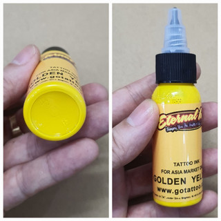 -Mực tập Eternal 30ml siêu tiết kiệm, mực màu tập xăm trên da giả