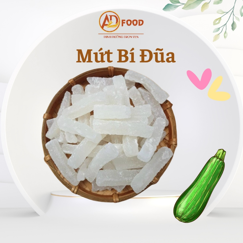 gói 200gr mứt bí đũa thơm ngon
